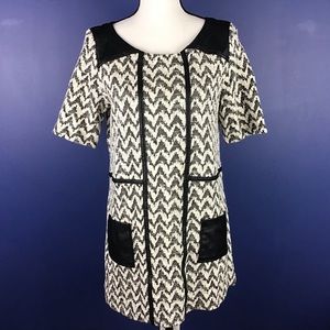Anthropologie Postmark Hida Chevron Print Tunic Dress